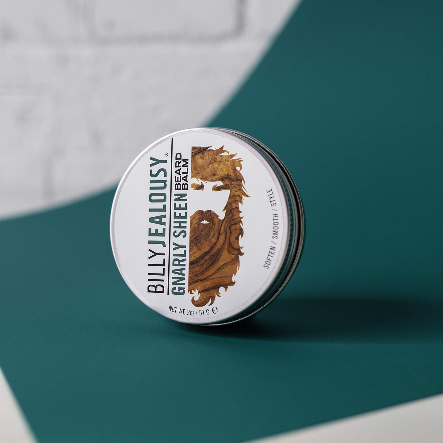 Billy Jealousy Beard Balm with Light Hold & Low Shine, Everyday Beard Styling Balm Loaded With Coconut, Shea & Sunflower Oils For Smooth & Nourished Beauty & Personal Care Billy Jealousy