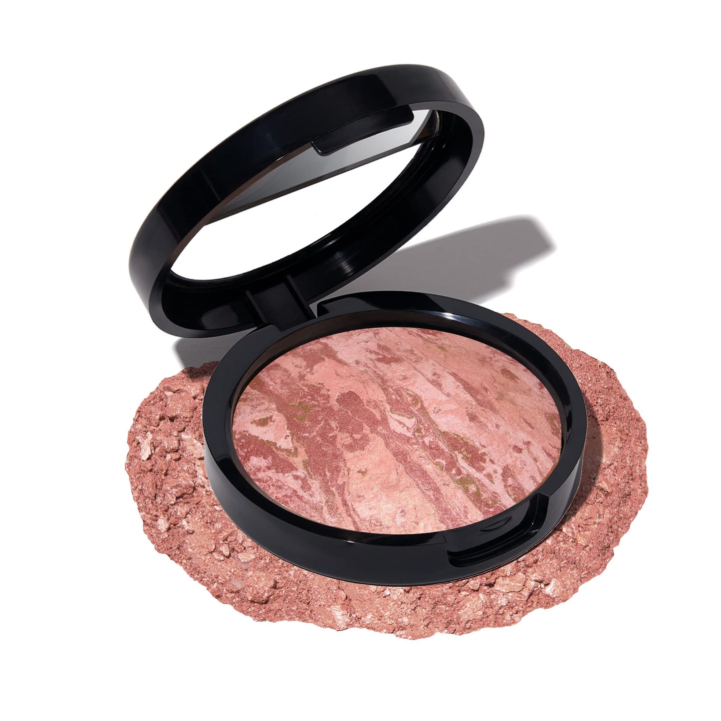 LAURA GELLER NEW YORK Baked Blush-n-Bronze Marbleized 2-in-1 Sculpting Bronzer Blush - Rose Bronze - Contour Face with a Radiant Flush Beauty & Personal Care LAURA GELLER NEW YORK