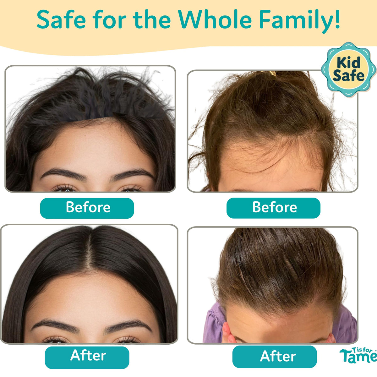 T is for Tame Hair Taming Cream Wand for Frizz, Flyaways & Bedhead