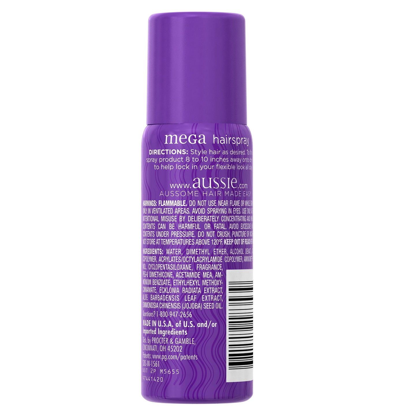 Aussie Mega Hairspray, 1.5 Fluid Ounce Beauty & Personal Care Aussie
