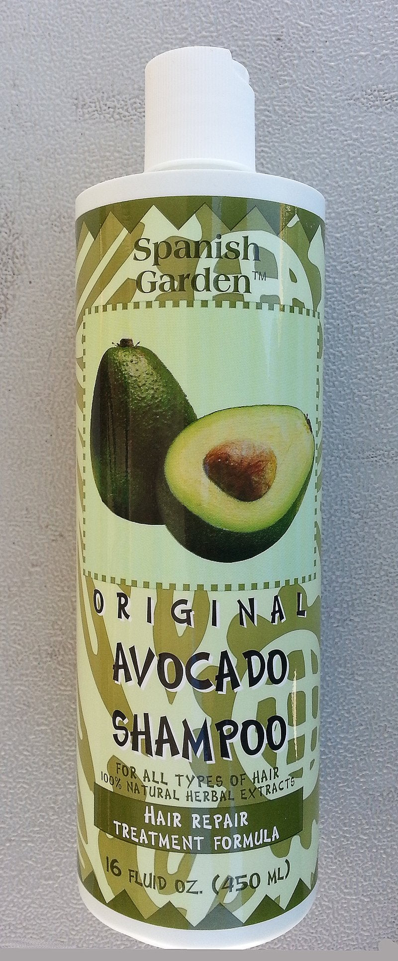 N'iceshop Original Avocado Shampoo By Spanish Garden 16 Oz. &
