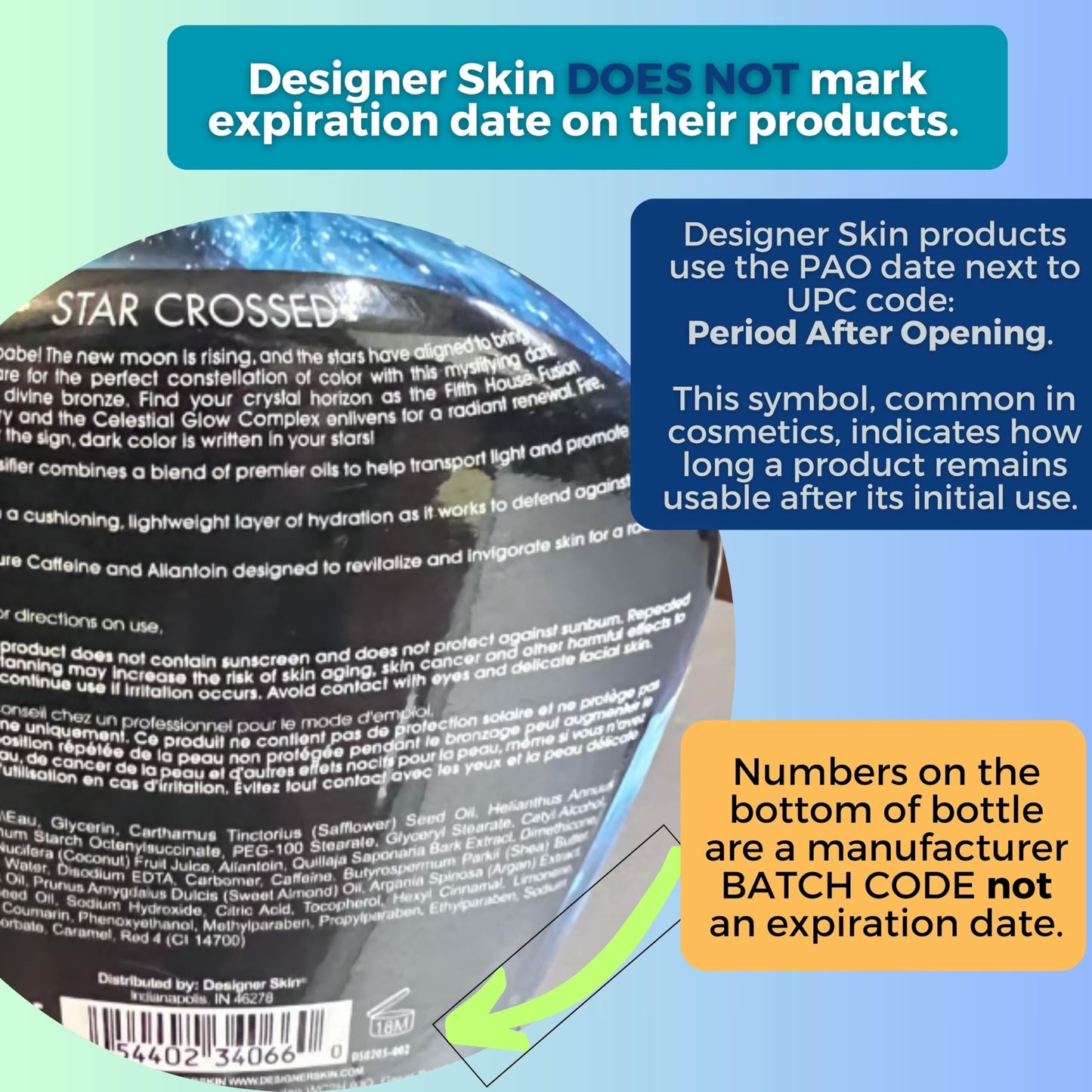 Australian Gold Designer Skin Star Crossed Dark Tanning Intensifier Tanning Lotion, 13.5 ounces, Off White Beauty & Personal Care Australian Gold