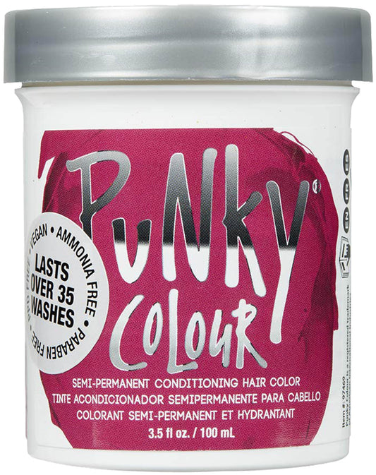 Punky Rose Red Semi Permanent Hair Color - Vegan & Cruelty-Free Conditioning Hair Dye, Lasts Up to 35 Washes, 3.5 fl oz Beauty & Personal Care Punky