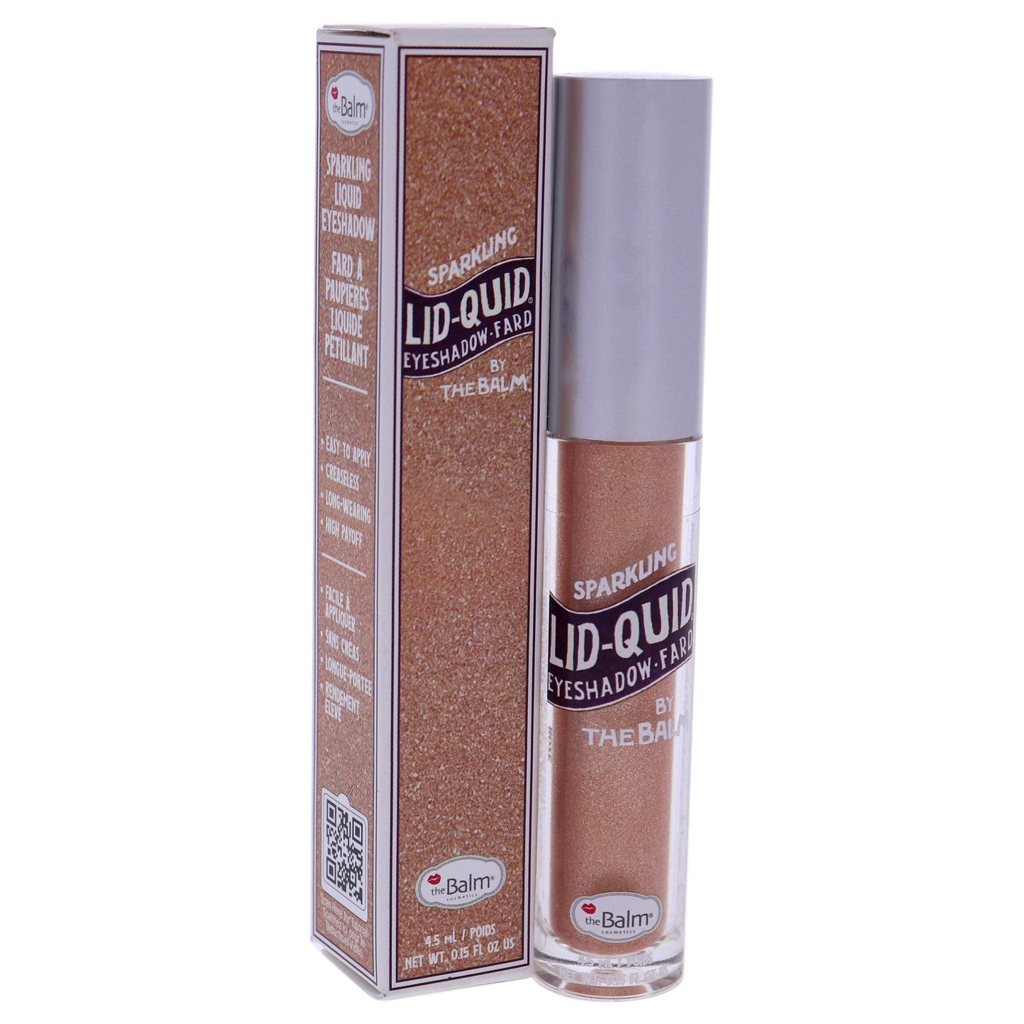 theBalm theBalm Lid-Quid Sparkling Liquid Eyeshadow, Rosé Beauty & Personal Care theBalm