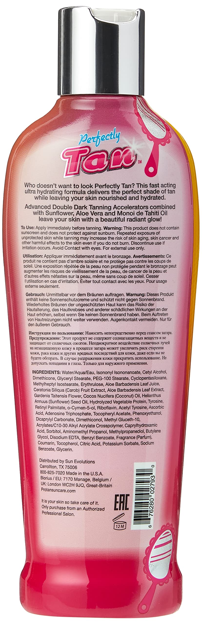 ProTan Perfectly Tan Tanning Accelerator 8.5 ounces Beauty & Personal Care ProTan