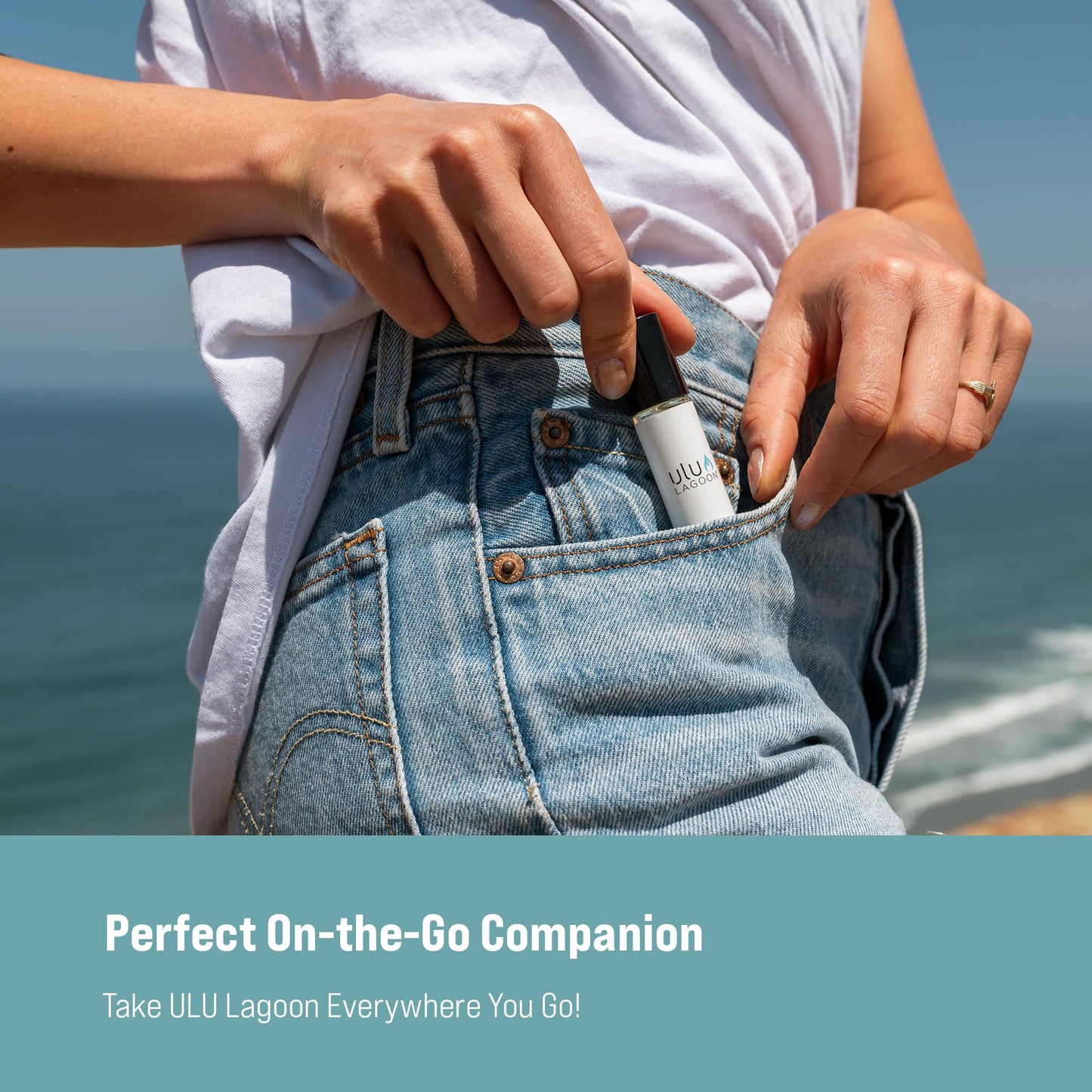 Ulu Lagoon Roll-On Perfume - Travel-Sized Coconut Surf Wax Fragrance, Easy-to-Use and Carry, Universal Scent - Ideal Gift for Beach Lovers! Beauty & Personal Care Ulu Lagoon
