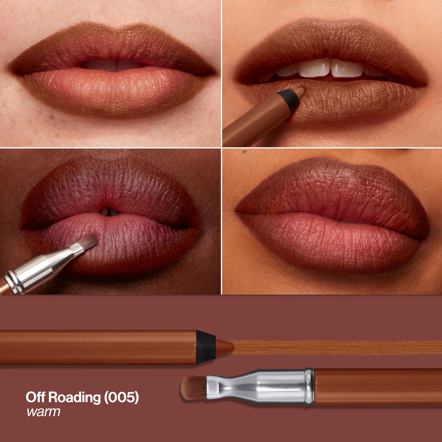 Revlon ColorStay Multi-Liner, Creamy Formula, Multiuse For Lips, Eyes & Face, Precision Brush for Easy Blending, 005 Off Roading Beauty & Personal Care REVLON