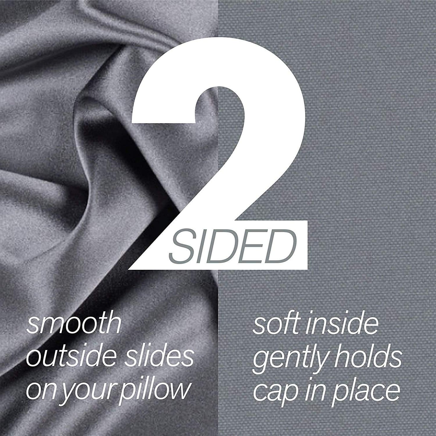 Stay On Satin Hair Wrap Drawstring Womens Bonnet for Sleeping, Black Beauty & Personal Care Stay On Satin