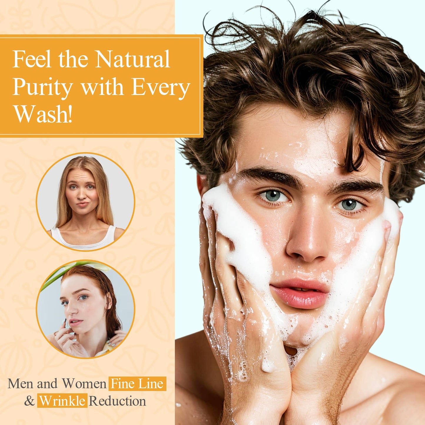 At Last Naturals MSM Soap Bar Body Soap for Men and Women Fine Line Wrinkle Reduction Herbal Moisturizer with Aloe Vera Vitamin E Essential Oils Deep Beauty & Personal Care At Last Naturals