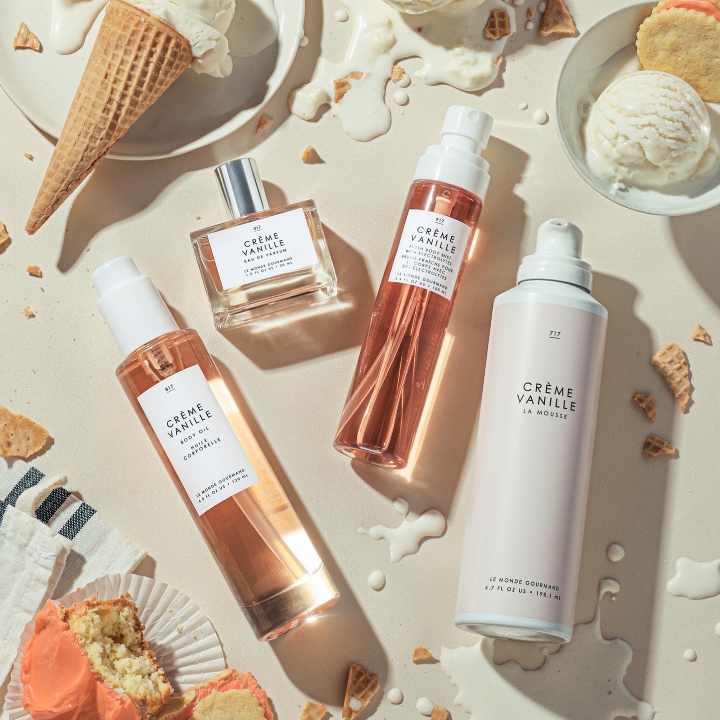 Le Monde Gourmand Le Jumbo Crème Vanille Eau de Parfum - 2.5 fl oz (75 ml) - Vanilla, Jasmine, Amber Fragrance Notes Beauty & Personal Care Le Monde Gourmand