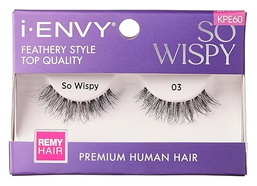 Kiss I Envy So Wispy 03 Lashes, Black Beauty & Personal Care i•ENVY
