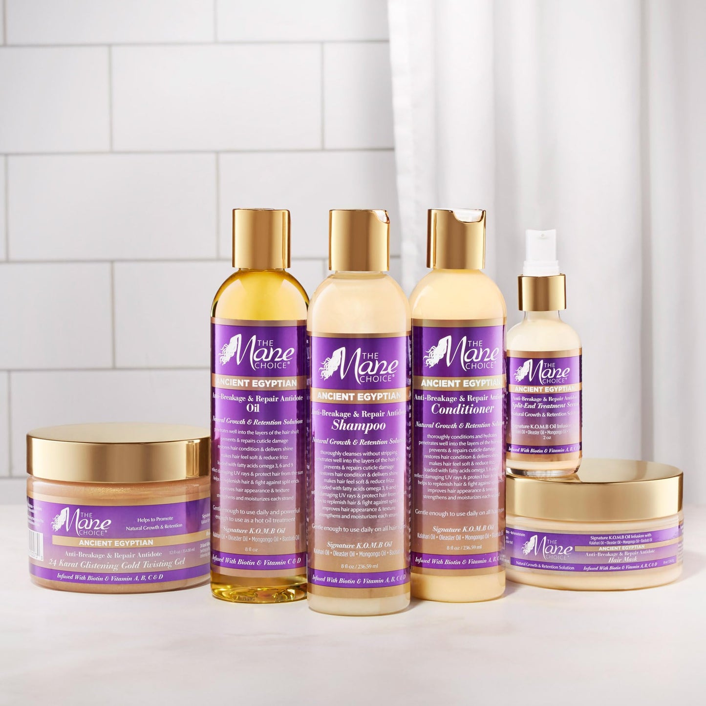 The Mane Choice Ancient Egyptian Anti-Breakage & Repair Antidote Hair Mask for Coily, Wavy & Curly Hair, 8 Ounce Beauty & Personal Care The Mane Choice