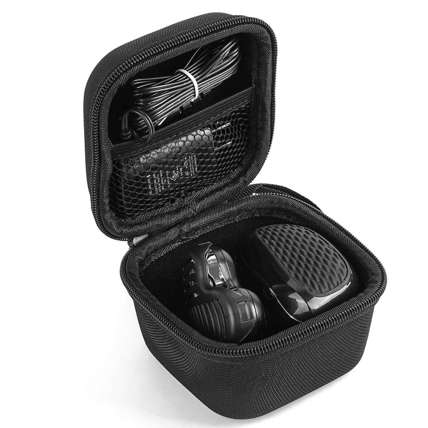 Linkidea Hard Shell Head Shaver Case, Protective Travel Storage Bag with Mesh Pocket, Compatible with Remington Balder Pro Pitbull Gold PRO Rotary Beauty and Personal Care Linkidea