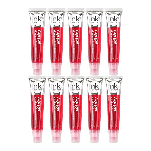 NICKA K NEW YORK Lip Gel, Hydrating, Lightweight, Glides on Effortlessly, Non Sticky Finish Lip Gel Colors (AMZ058) Beauty & Personal Care NICKA K NEW YORK