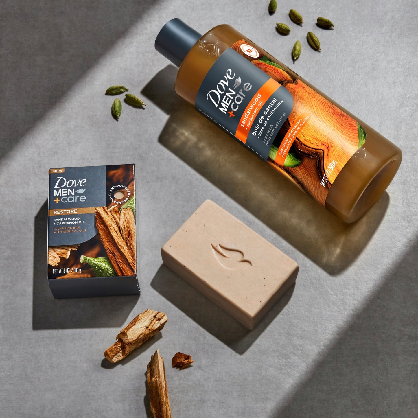 DOVE MEN Sandalwood + Cardamom Oil Moisturizing Body Wash | #1 Dermatologist Body Wash for Men, Sulfate Free, Paraben Free, & Dye Free | 26oz Beauty & Personal Care DOVE MEN + CARE