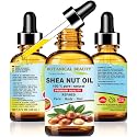 Botanical Beauty SHEA NUT OIL 100% Pure Natural Undiluted Refined Cold Pressed Carrier Oil for Face, Skin, Hair, Lip, Nails. (Karite) Nut Oil. Rich in Beauty & Personal Care Botanical Beauty