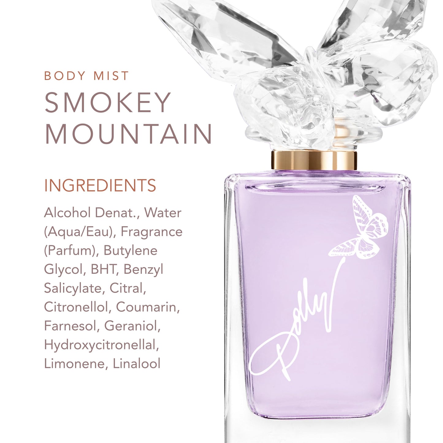 SCENT BEAUTY Smoky Mountain by Dolly Parton - Eau De Toilette - Floral, Woody Perfume for Women with Notes of Tiger Orchid, Warm Tonka and Cashmere Beauty & Personal Care SCENT BEAUTY