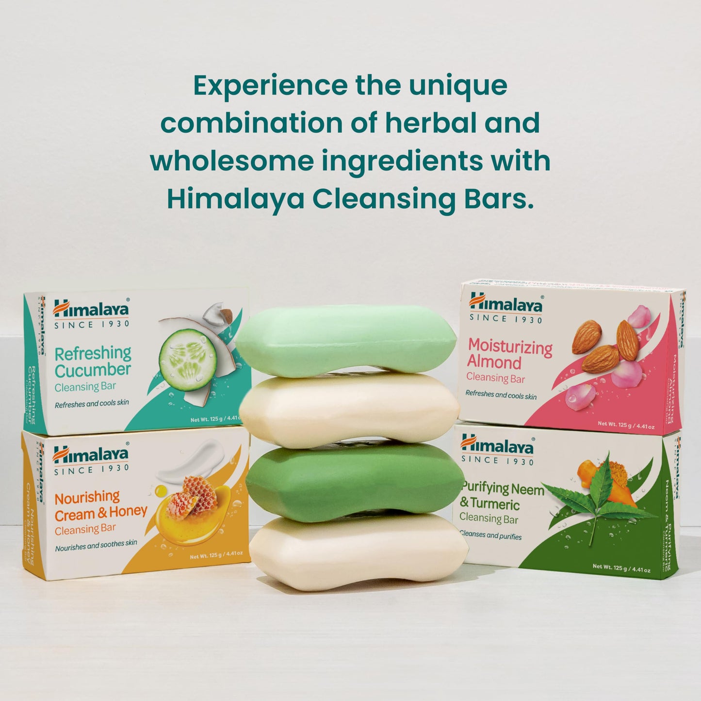 Himalaya Purifying Neem & Turmeric Cleansing Bar Soap, Neem Soap Bars for Face and Body, Turmeric Soap Bar,Face Soap Bar,Face Wash Bar,Bath Soaps,Body Beauty & Personal Care Himalaya