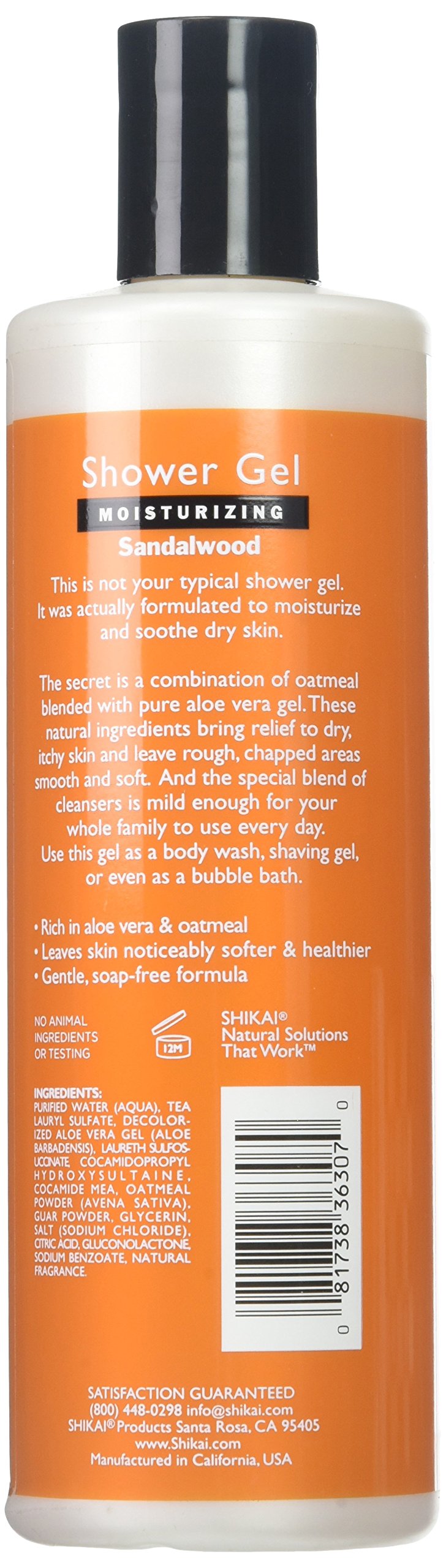 Shikai Sandalwood Shower Gel 12 Ounces Beauty & Personal Care ShiKai