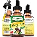 MYVIDAPURE Organic MARACUJA OIL Passion Fruit Certified Organic 100% Natural, Pure WILD GROWTH VIRGIN UNREFINED Brazilian for Skin, Face, Hair, Lip Beauty & Personal Care MYVIDAPURE