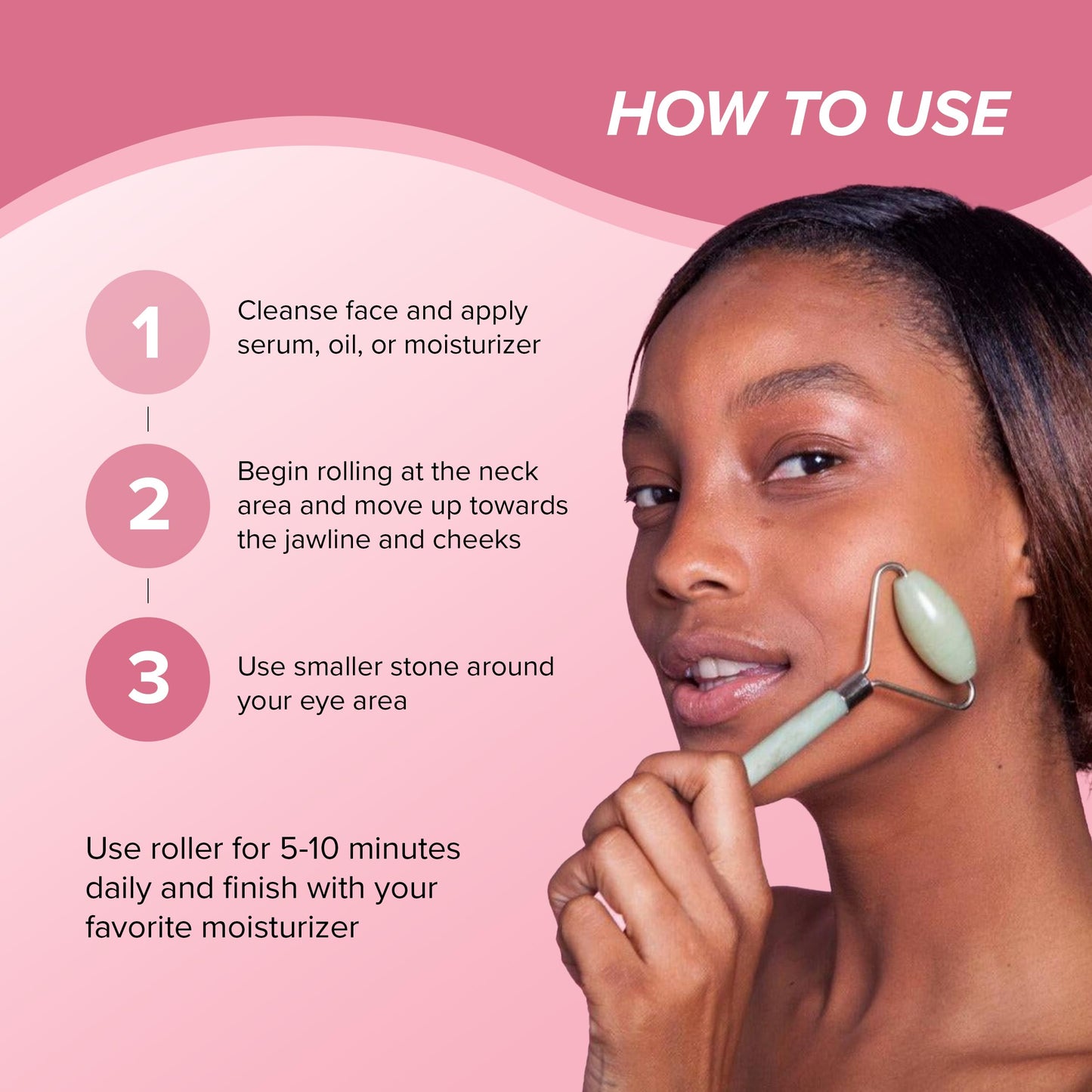 Skin Gym Face Roller for Enhancing Radiance and Relaxing Tension, Face Massager Skin Care Beauty Tool, Rejuvenate Skin, Sculpt, Lift and Define, Jade Beauty & Personal Care SKIN GYM
