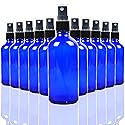 Youngever 10 Pack Empty Blue Glass Spray Bottles, 4 Ounce Refillable Container for Essential Oils, Cleaning Products, or Aromatherapy Beauty & Personal Care Youngever