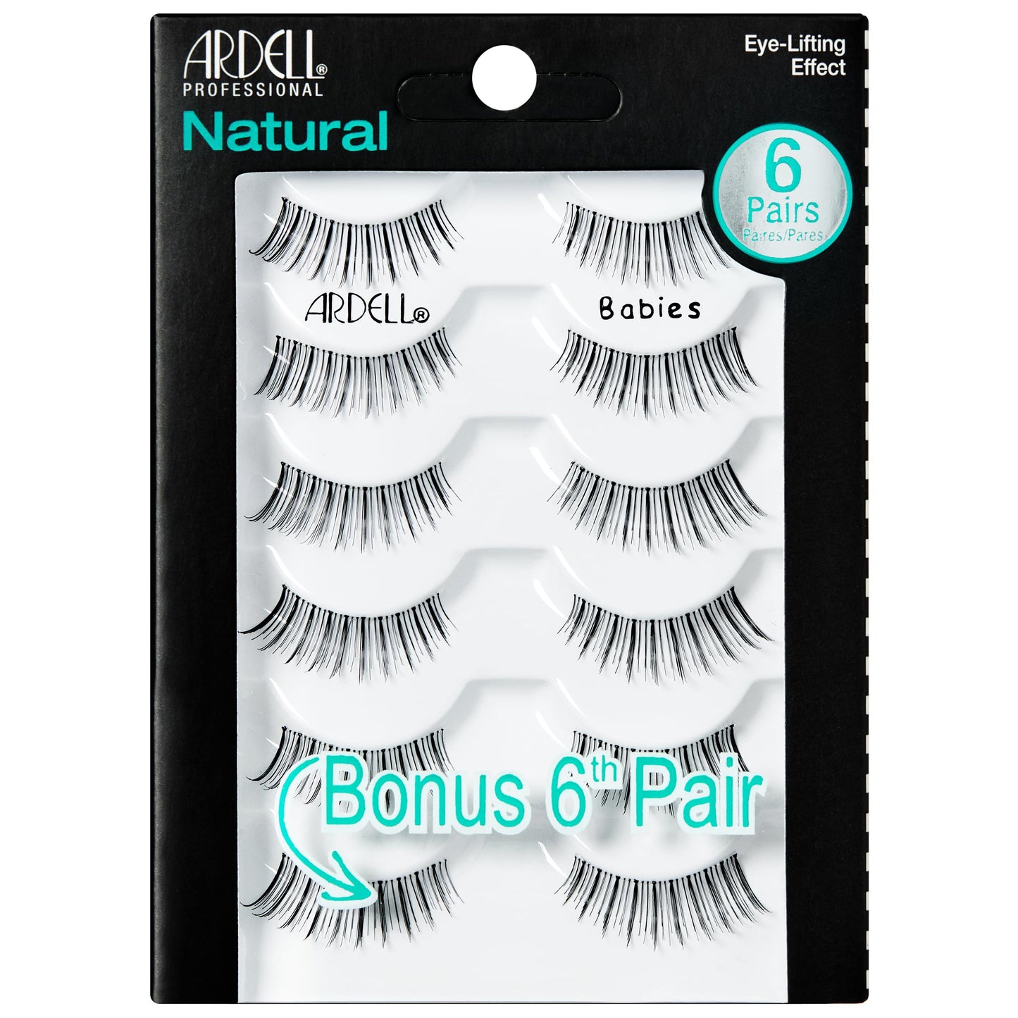 Ardell False Eyelashes Natural Lashes Babies Black - Lightweight, Short Length, Reusable Fake Lashes, 1 Pack Beauty & Personal Care Ardell