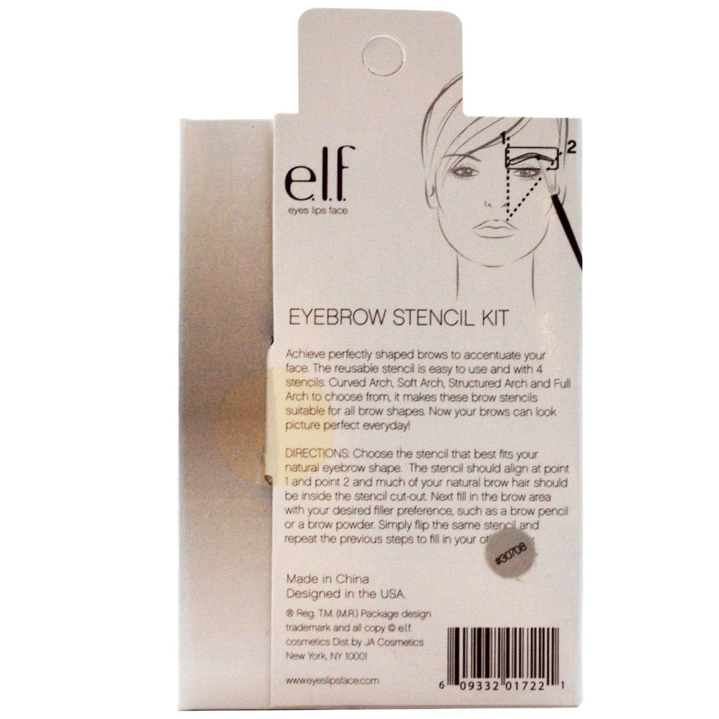 e.l.f. Eyebrow Stencil Kit Beauty & Personal Care e.l.f.