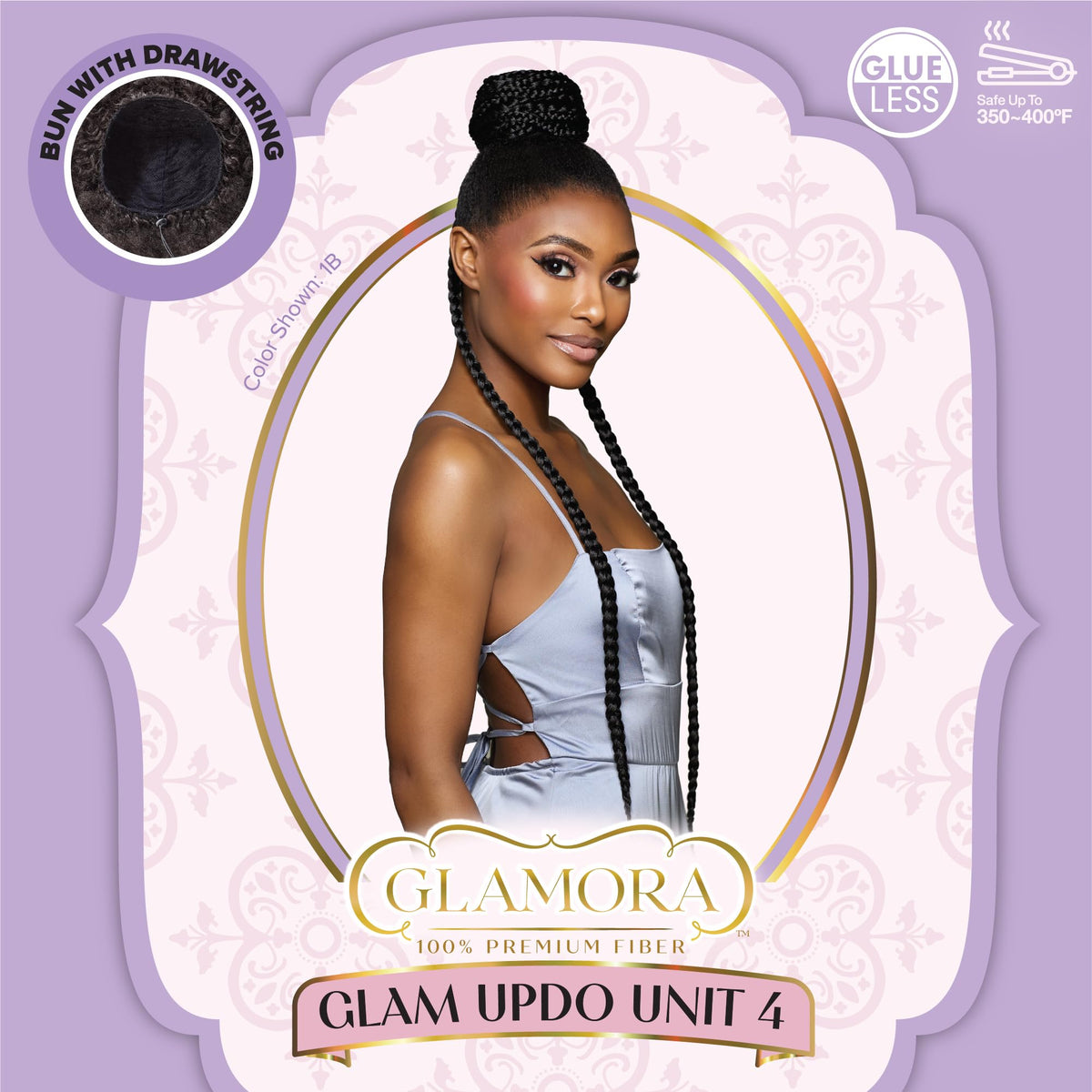 Sensationnel Glamora Glam Updo-Unit 4,1B OFFBLACK