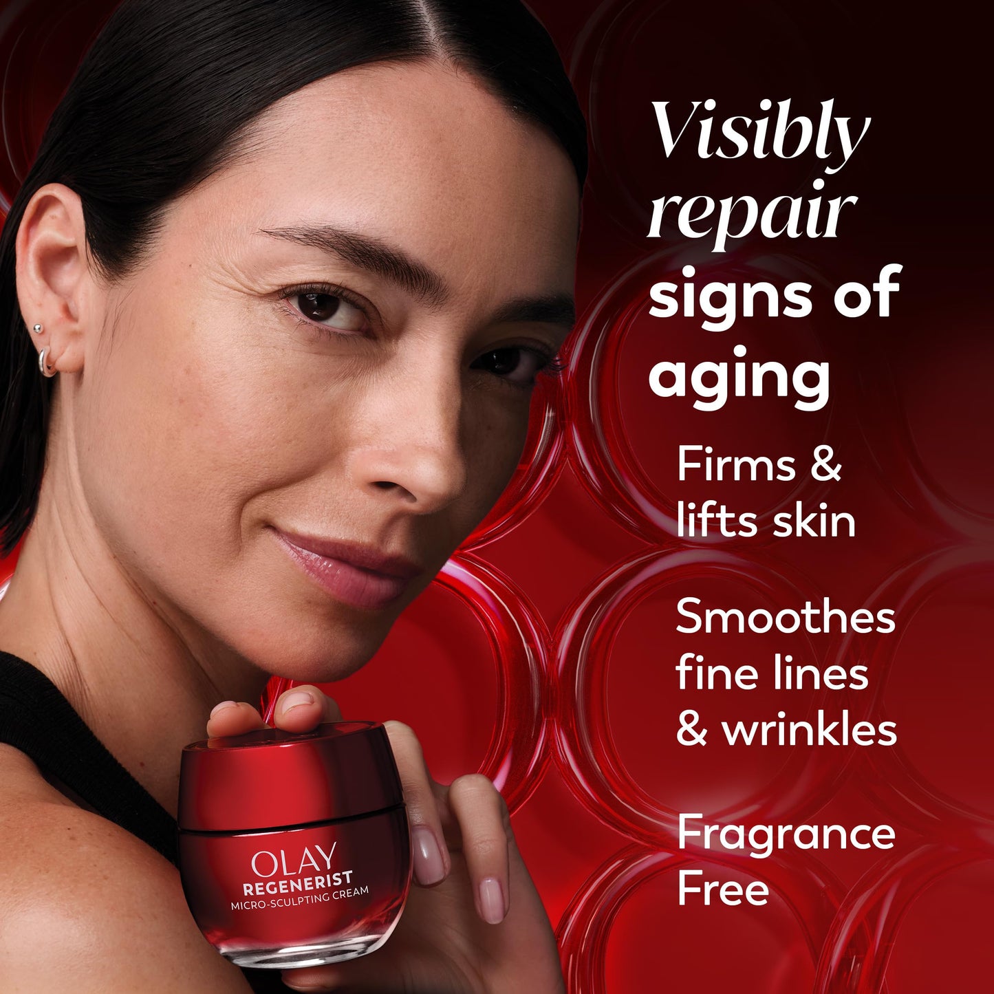 Olay Face Moisturizer, Regenerist Micro-Sculpting Cream for Women, Fragrance-Free - Anti-Aging, Anti-Wrinkle, Firming Skin Care - Triple Collagen Beauty & Personal Care Olay