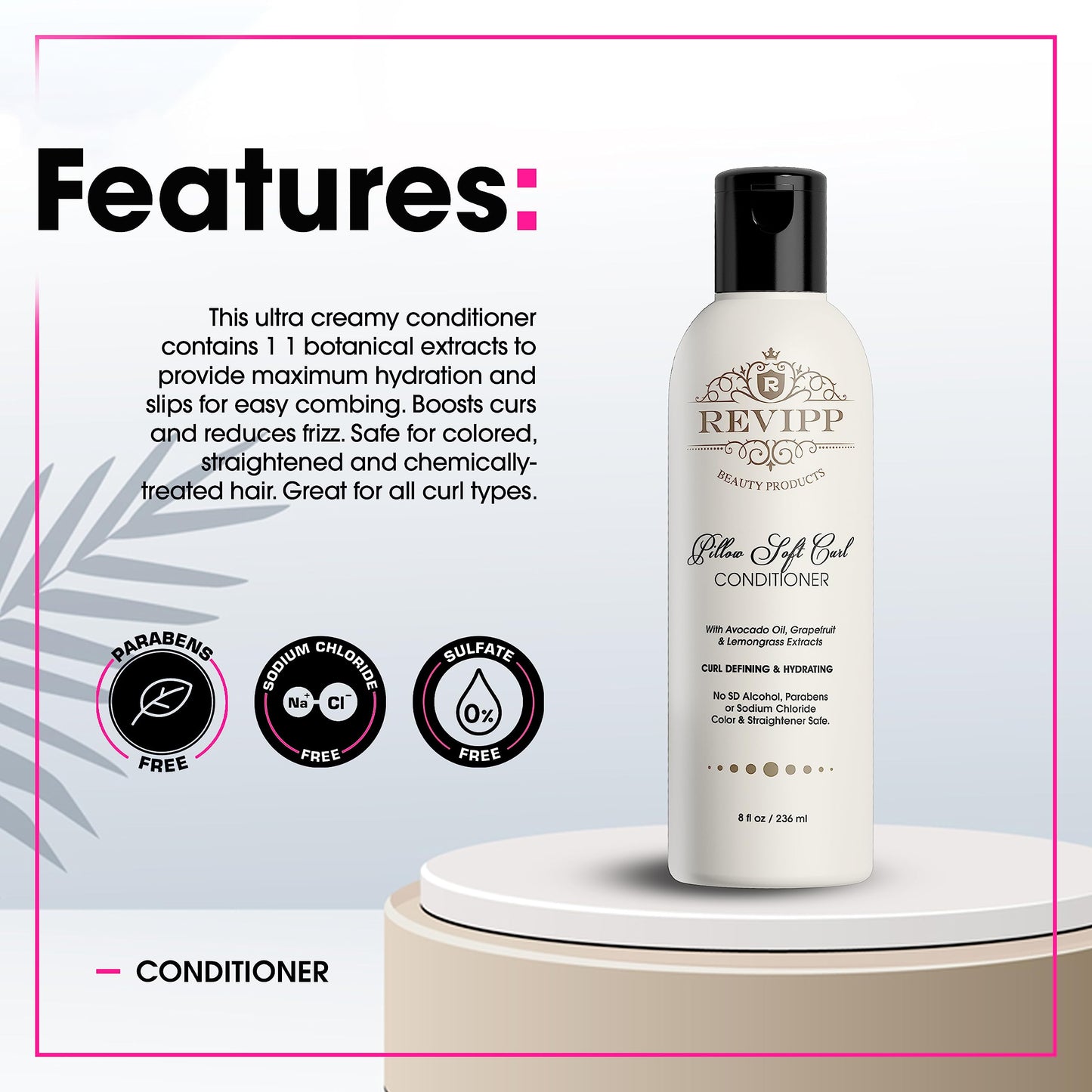 REVIPP Complete Hair Therapy Bundle: Shampoo, Conditioner & Leave-In Treatment - Restore, Strengthen, and Nourish Your Hair Beauty & Personal Care Revipp Beauty Products