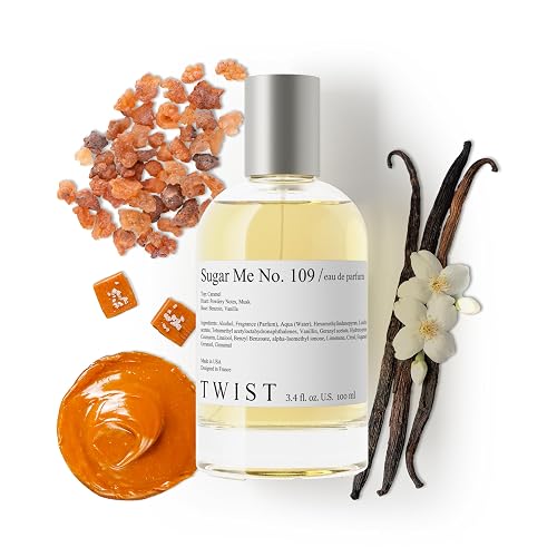 Twist Sugar Me No. 109 - Inspired by Prada's Candy, Long-Lasting Perfume for Women, Vegan, Clean Ingredients, Caramel & Vanilla Fragrance - Spray 100 Beauty & Personal Care HOUSE OF TWIST