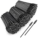 Disposable Mascara Wands Brush Makeup Spoolies Bulk for Eyelash Extensions, Black (1000 Pieces) Beauty & Personal Care LoveBB