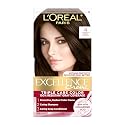 L'Oreal Paris Excellence Crème Permanent Hair Dye, Triple Care Hair Color with Hyaluronic Acid for 100% Gray Coverage, 4 Dark Brown, 1 Kit (Packaging Beauty & Personal Care L'Oreal Paris