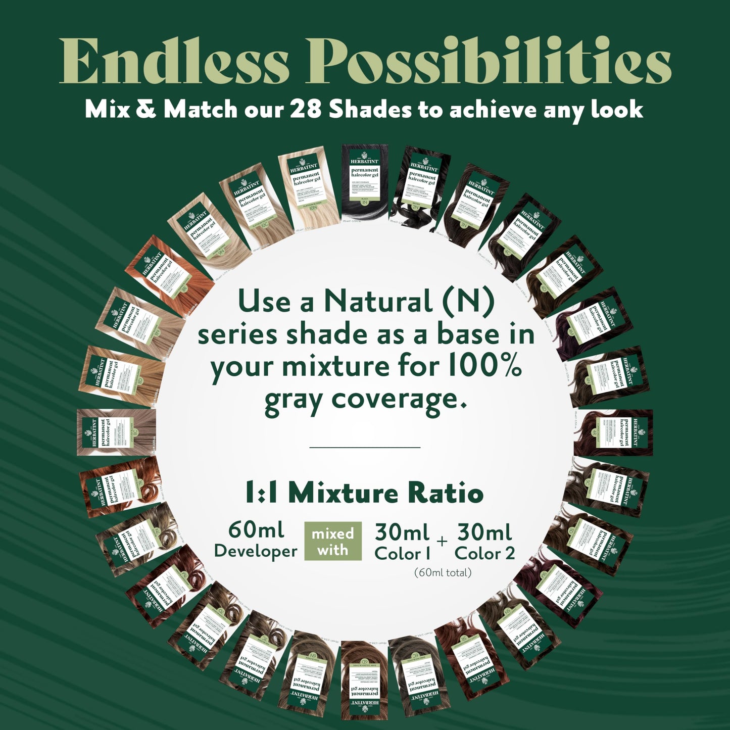 Herbatint 9N Honey Blonde Permanent Hair Dye For Women - For Up To 100% Gray Coverage of Resistant Gray Hair - Ammonia-Free, Alcohol-Free & Vegan Beauty & Personal Care Herbatint
