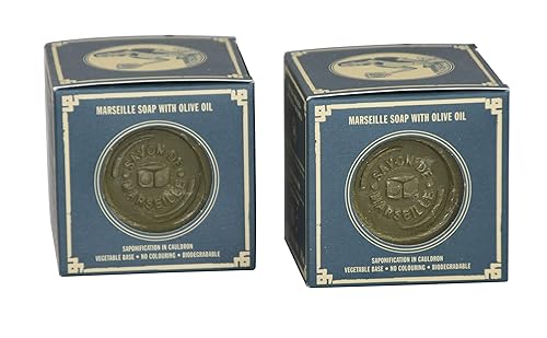 Marius Fabre Marseille Olive Oil Boxed Soap - 2 Pack (400g) Beauty & Personal Care Marius Fabre