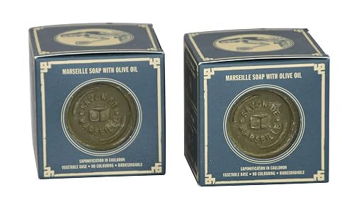 Marius Fabre Marseille Olive Oil Boxed Soap 200g (7 oz) - 2 Pack Beauty & Personal Care Marius Fabre