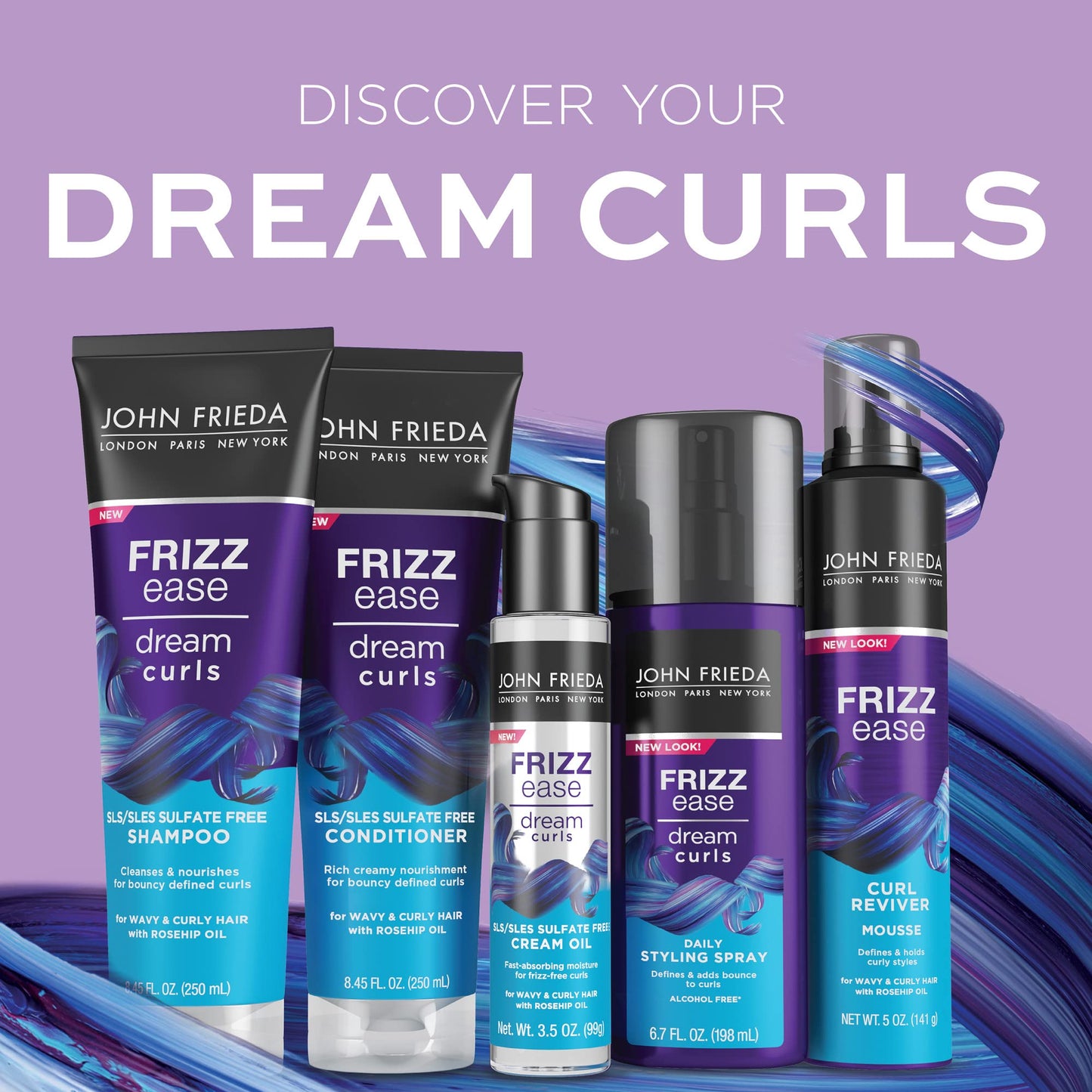 John Frieda Mousse Curl Reviver 7.2 Ounce (213ml) (2 Pack) Beauty & Personal Care John Frieda