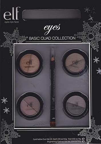 e.l.f Eyeshadow Duo's Basic Quad Collection Beauty & Personal Care e.l.f.