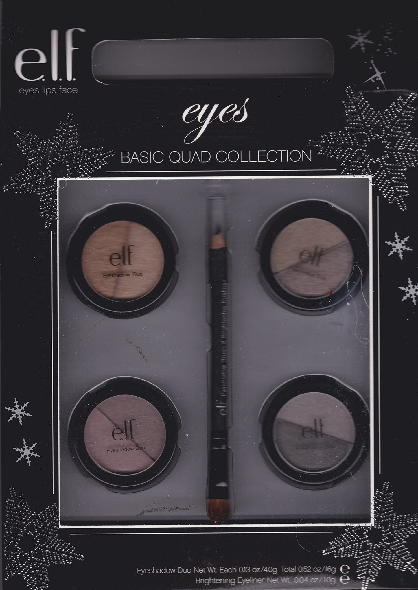 e.l.f Eyeshadow Duo's Basic Quad Collection Beauty & Personal Care e.l.f.