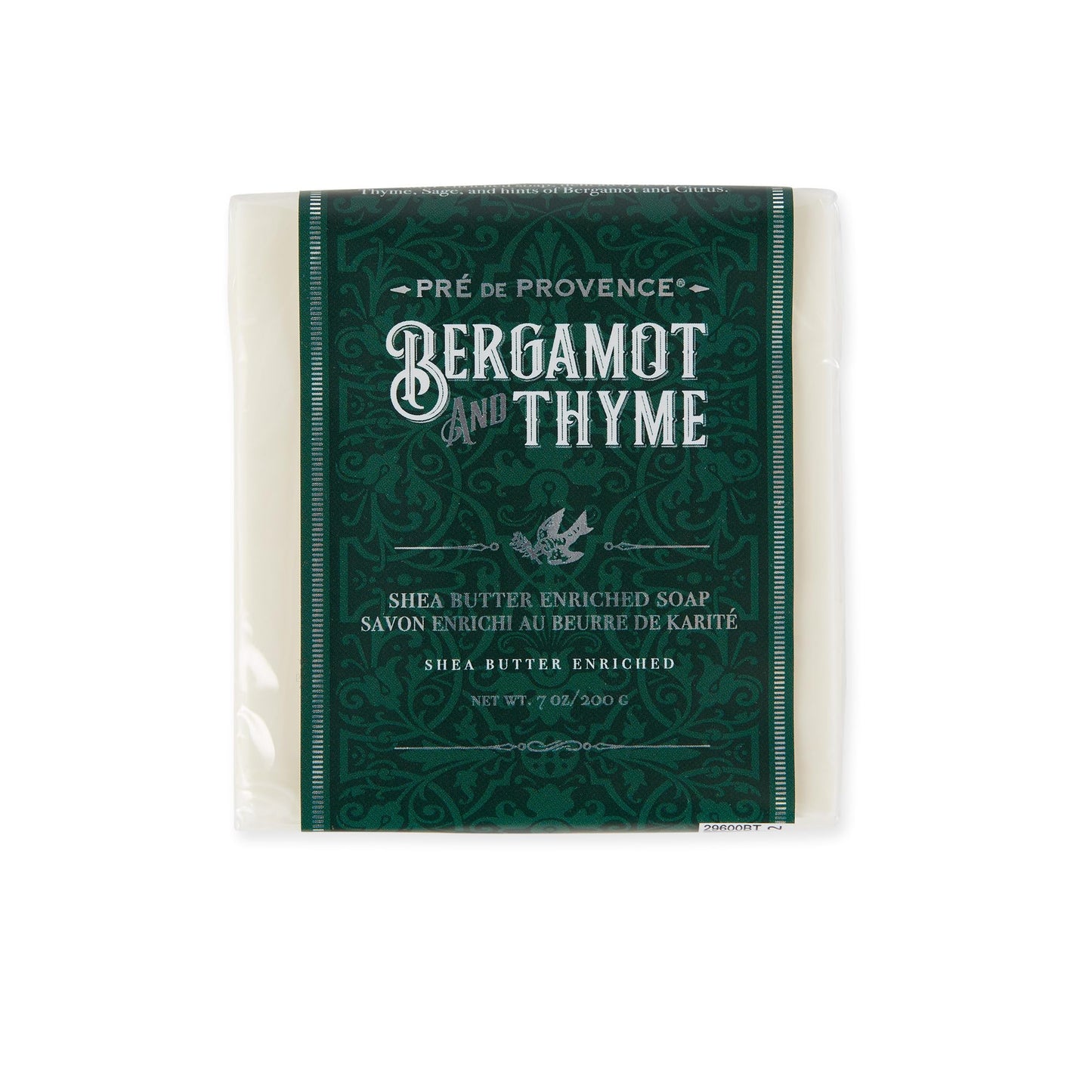 Pre de Provence Bergamot & Thyme Men's Fragrance Collection, Cube Soap, 200 G Beauty & Personal Care Pre de Provence