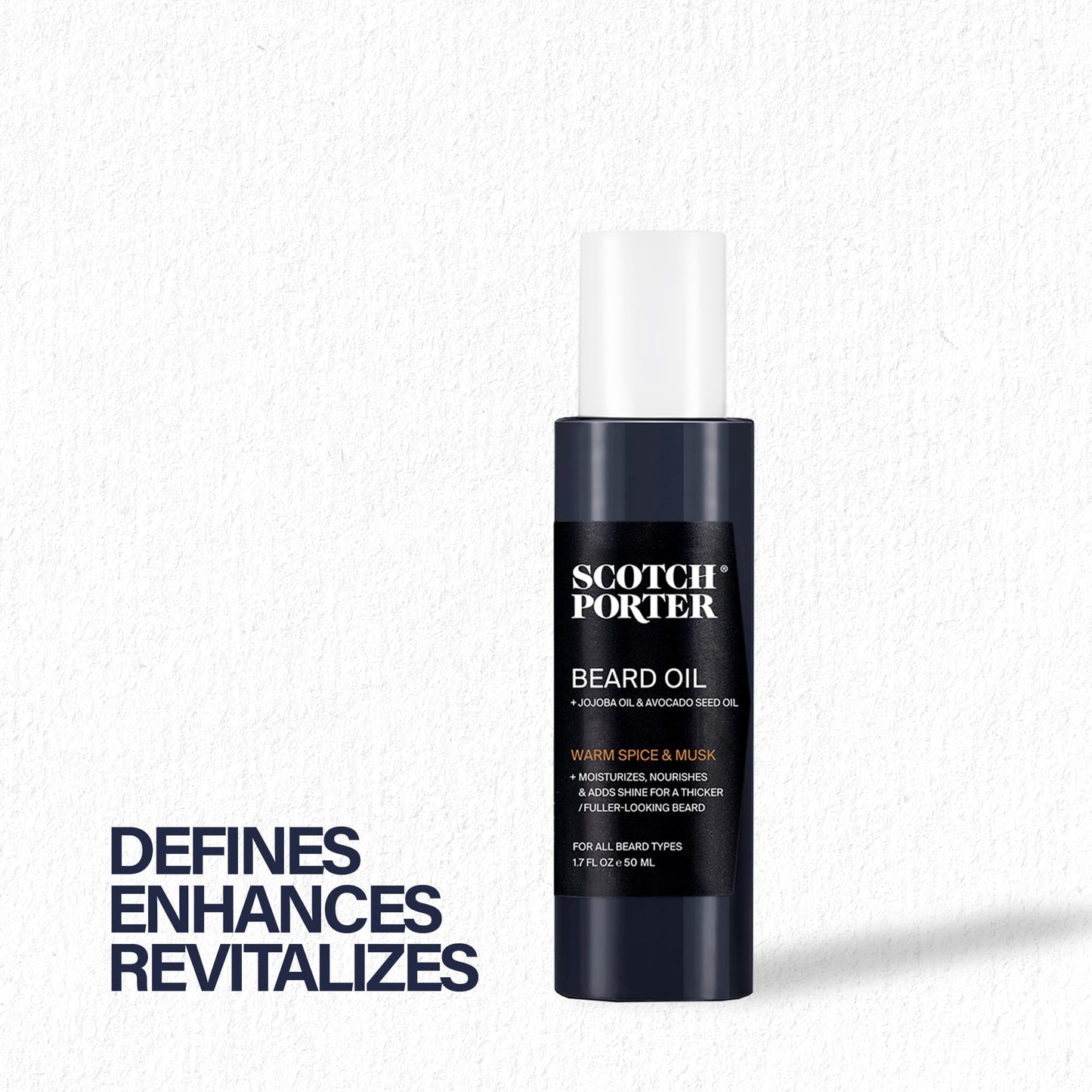 Scotch Porter Smoothing Beard Oil - Nourishing Oil Seals in Moisture & Smooths Flyaways for a Frizz-Free, Fuller/Healthier-Looking Beard with All-Day Beauty and Personal Care Scotch Porter