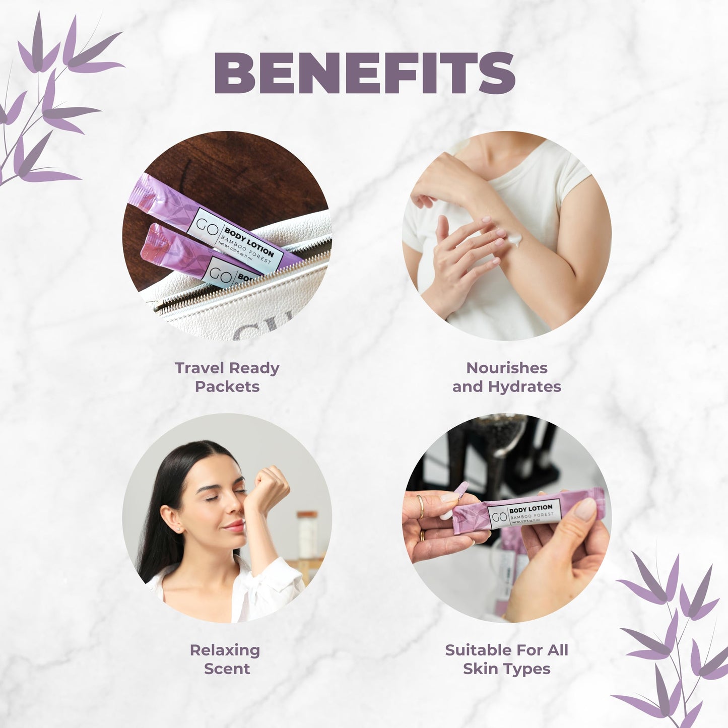 Go Essentials Travel Size Lotion Packets - Single Use Body and Hand Lotion for Hydrated Skin and Toiletries. Airline Friendly - Portable Bulk. Womens Beauty & Personal Care Go Essentials