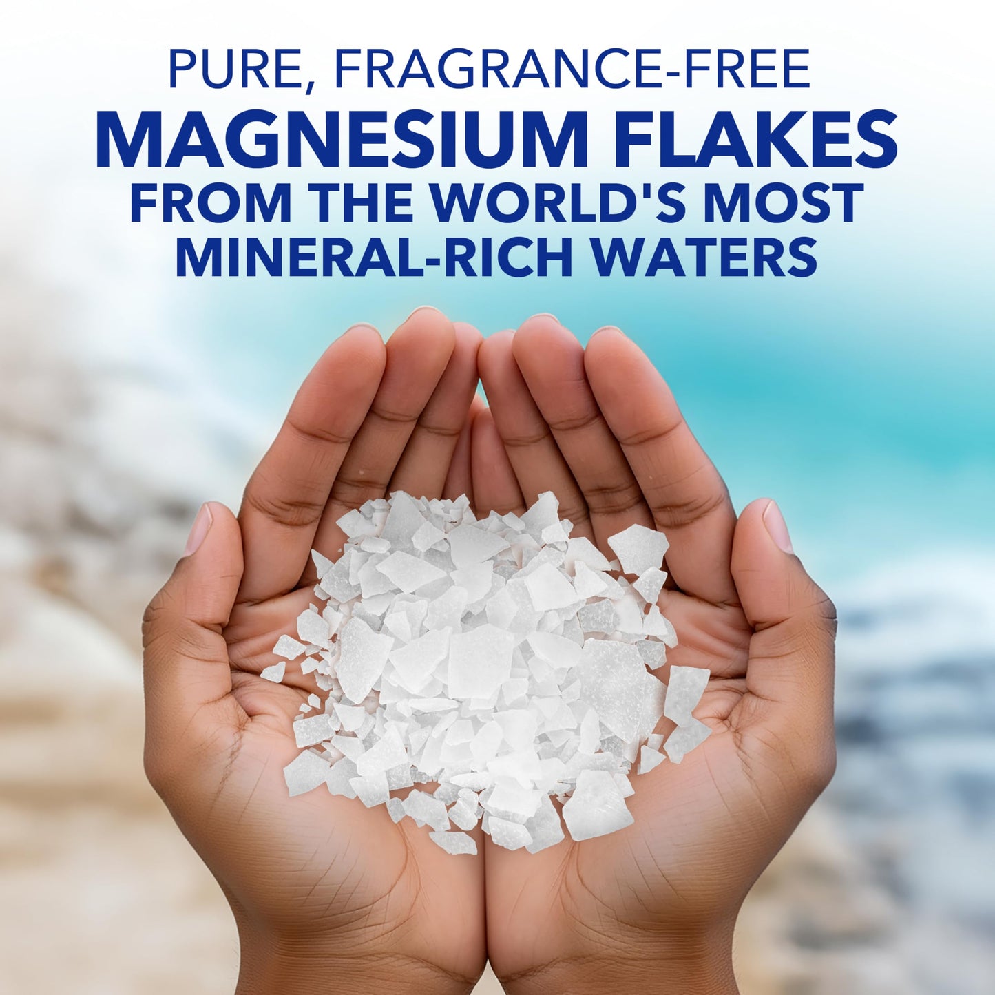 Ancient Oasis by Dr Teal's Magnesium Flakes, Fragrance Free, 2 lbs Beauty and Personal Care Dr Teal's