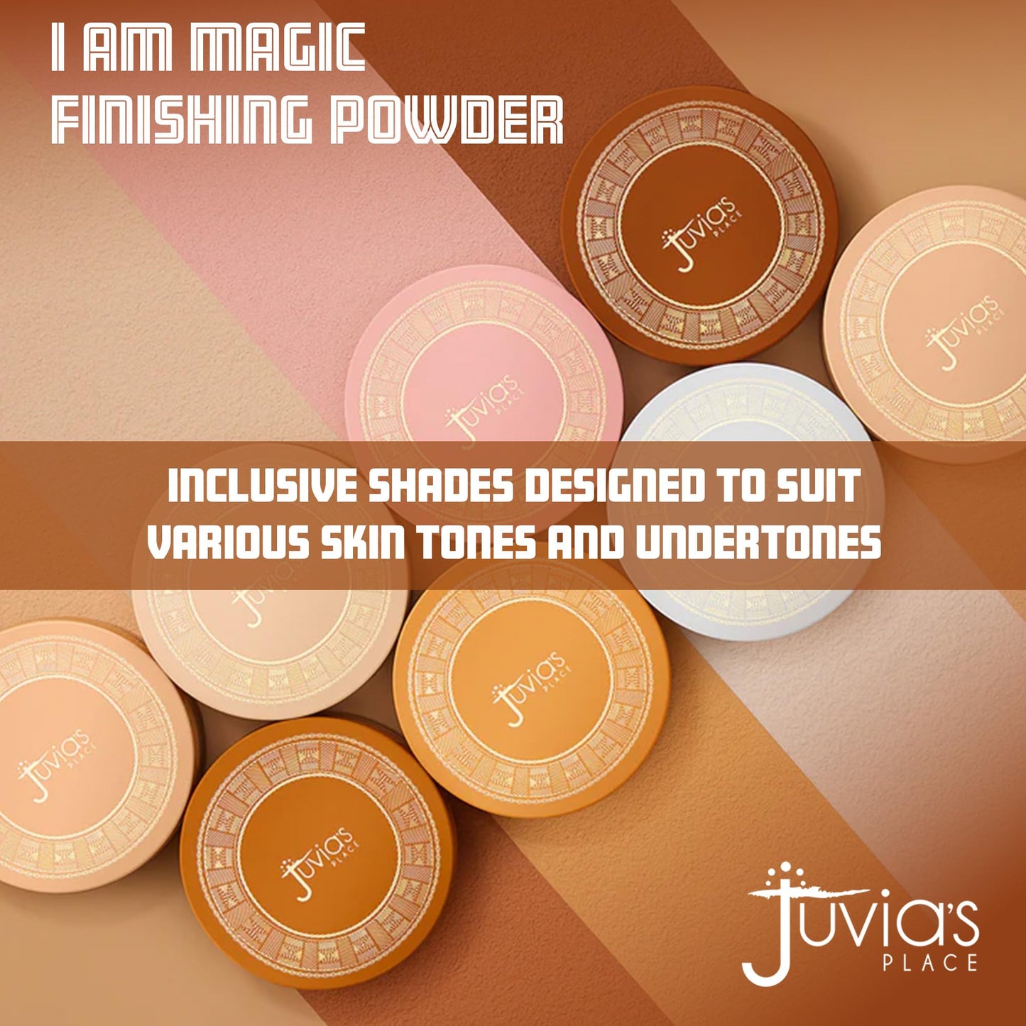 Juvia's Place I Am Magic Silky Finishing Powder - Cookie Dough - Lightweight Loose Face Powder for Women, Makeup for Under Eye & Face - Talc & Paraben Beauty & Personal Care Juvia's Place