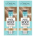 L'Oreal Paris Magic Root Permanent Hair Color Kit, 100% Gray Hair Coverage In Just 10 Minutes, Precision Brush Applicator for Seamless Application, 7 Beauty & Personal Care L'Oreal Paris