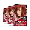 Revlon Colorsilk Beautiful Color Permanent Hair Color, (OLD VERSION) 31 Dark Auburn (Pack of 3) Beauty & Personal Care REVLON