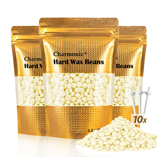 300g Wax Nose Wax Kit, Nose Hair Wax with 10 Waxing Sticks, Quick & Painless Nose Hair Waxing Kit for Men and Women Used at Least 50 Times Usage Beauty and Personal Care Charmonic