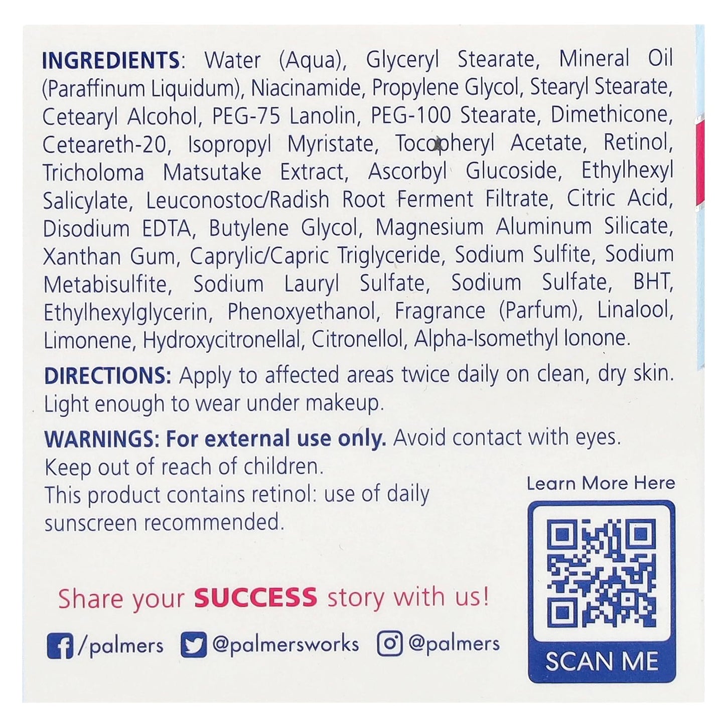 Palmer's Skin Success® with Vitamin E, Anti-Dark Spot® Fade Cream, 2.7 oz (75 g) Beauty & Personal Care Palmer's