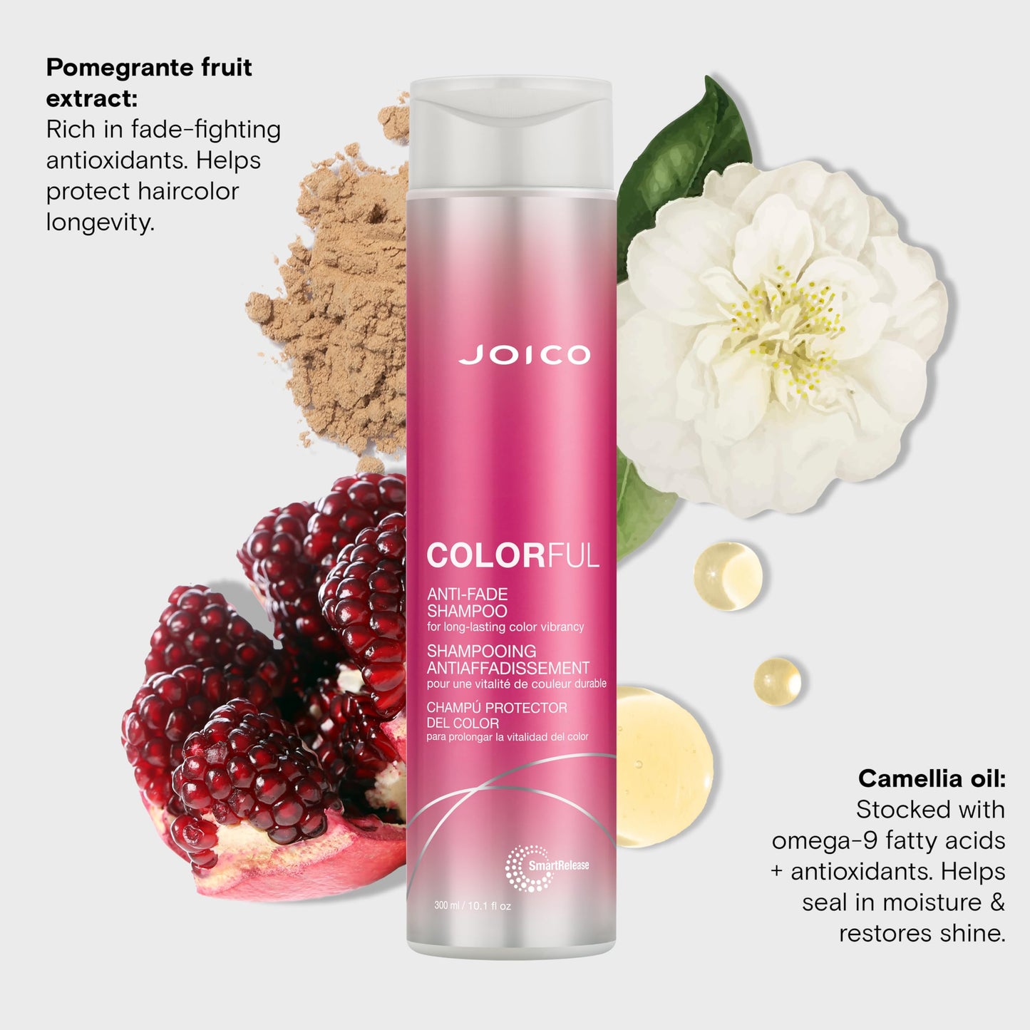 Joico Colorful Anti-Fade Shampoo | For Color-Treated Hair | Preserve Hair Color & Vibrancy | Boost Shine & Reduce Breakage | Sulfate Free | Beauty & Personal Care Joico